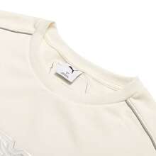 Puma New Couple's Sports Sweatshirt, Comfortable And Breathable Long-Sleeve Pullover - Off White - View 5