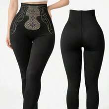 Plus Size Jumpsuits - Black - View 5