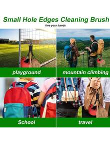1pc 3-In-1 Baseball & Softball Equipment Rack, Multi-Functional Wall-Mounted Storage Rack With Hooks, Carabiners And Bat Holder, Convenient For Storing Gloves, Helmets And Bats, Suitable For Hiking Camping Accessories And Baseball Accessories - Multicolor - View 5