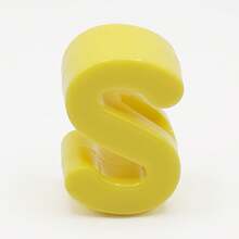 Letter Bead Shoe Charms, Solid Color Single Letter Name Pendant Decoration, DIY Customized Name Shoelace Accessory, Cute Colorful Shoe Accessory For Women, Men, And Teenagers - Multicolor - View 66