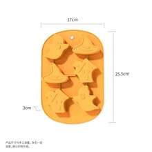 Halloween Silicone Baking Molds, Muffin & Candy Molds, Pumpkin, Devil, Skull, Ghost Shapes, Suitable For DIY Cake, Pudding, Ice Cube, Chocolate - Multicolor - View 11