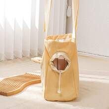 1pc Pet Outdoor Shoulder Bag, Convenient For Travel And Walking, Suitable For Small Dogs And Puppies, Dog-Specific Shoulder Bag, Dog-Related Supplies - Multicolor - View 6