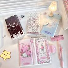 Sweetheart Guardian Wings 4-Pocket Card Holder Bowknot Idol Photo Card Storage Album Sticker Ticket Scrapbook - Multicolor - View 3