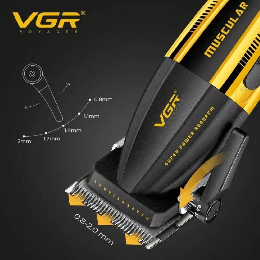 VGR V-285 9000RPM Hair Clipper - View 1