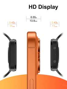 AOC Y3 Smart Wearable Watch 1.88 Inch HD Touch Screen IP68 Waterproof Health Monitoring Multiple Sports Modes Unisex Compatible With IOS/Android - View 9