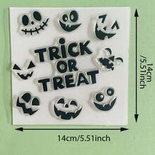 Halloween Spider Web Cat Witch Owl Pumpkin Clear Silicone Stamp,Vintage Gothic Reusable Transparent Seal For Scrapbooking Journal Card Making DIY Craft Decor Stamp - WS-2 - View 40