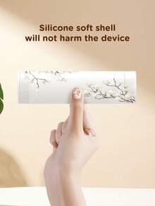 Ayotu Oil Painting White Magnolia & Petal Pattern Protective Case, Compatible With Switch, Suitable For New Switch2(2025)/Switch NS/Switch OLED, Can Be Installed Into Dock Without Removing Protective Case, Universal Game Controller Protective Cover, Switch Game Accessories, Anti-Drop, Anti-Slip, Anti-Scratch, Fashionable And Beautiful, Suitable For Autumn/Christmas/Back To School/Winter/Easter/Birthday Gifts And Other Occasions. - View 6