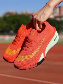 Men's Running Shoes, High-Performance Racing & Training Shoes, Comfortable Fabric Lining, Anti-Slip & Wear-Resistant Breathable Mesh Upper, Suitable For Gym Workouts And Outdoor Hiking - Flint - View 4