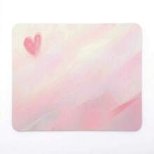 Alfombrilla de ratón extra grande con forma de corazón degradado, base antideslizante, tapete de escritorio para juegos, almohadilla para teclado, alfombrilla de ratón de regalo, protector de escritorio, tapete de escritorio de estudio, múltiples tamaños disponibles, almohadilla para teclado de computadora, almohadilla para portátil - Corazón degradado - Ver 15
