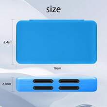 ihkdw 48 فتحة لعبة، متوافق مع علبة تخزين أشرطة ألعاب Switch Lite/OLED، إغلاق مغناطيسي، تصميم مبتكر، خفيف الوزن وأنيق - مشاهدة 3