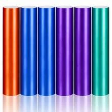 6pcs 12x10 Inch Permanent Matte Metal Vinyl Sheets - Permanent Vinyl Sheets For DIY Cups, Home Decor, Crafts, Parties And Christmas Gifts - Assorted Color - View 8
