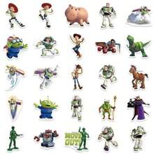 FUNISM 50 Woody Buzz Stickers - Classic Cartoon Movie Fun Cool Graffiti Decals For Laptops, Journals, Phone Cases, Backpacks, Envelopes, Labels, Magazine DIY Decals - Multicolor - View 5