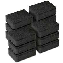 Durable Black Scrubber Sponges - Multipurpose Kitchen Cleaning Sponges For Dishwashing, Pots, And BBQ Tools, Non-Stick Oil, Outdoor Barbecue Cleaner - Multiple Styles - View 1