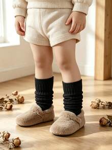 1 Pair Kids Knitted Leg Warmers, Fashion Leg Cuffs Suitable For Children Outdoor Activities All Seasons - Multicolor - View 19