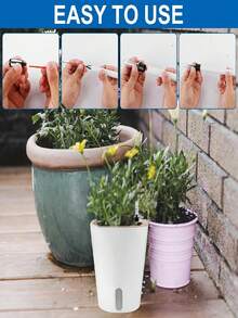 1-3pcs Plant Water Level Indicator Set PVC Material: 7.09 Inch Water Level Indicator, Watering Indicator, Plant Water Level Indicator, Suitable For Hydroponic Pots, Flower Boxes, Potted Plants, Plant Watering Indicator, Plant Visual Water Level Gauge, Plant Visual Water Level Gauge, Plant Watering Indicator And PH Value, Potted Plant Care, Hydroponic Tools, Compact Size, Practical Indicator, Reliable Material, Durable Plastic, Plant Hydration Tool, Greenhouse Users, Hydroponic Growers - A - View 9