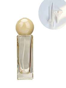 30ML Empty Refillable Glass Perfume Atomizer, Luxury Square Fragrance Spray Bottle With Round Ball Cap, Portable Travel Perfume Vial, Mini Cosmetic Scent Container For Women Girls, For Handbag, Trip, DIY Perfume Samples, Multiple Colors Available - Multicolor - View 9