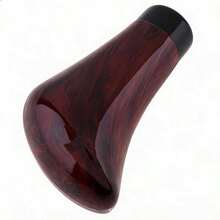 1pc Universal Car Gear Shift Knob Modification Manual Gear Shift Lever Head Carbon Fiber Color/Wooden Color 2 Styles Available - A - View 9