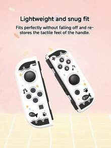 Xingji, 1pc Cartoon Cat Graffiti Pattern Game Console Protective Case, Suitable For Switch2 (2025)/Switch OLED/Switch Console, Made Of Soft TPU Material Soft Shell/Hard Shell, Universal Storage Bag, No Disassembly Required, Anti-Drop Anti-Dust, Ideal Gift Compatible With Switch Gamers - View 5