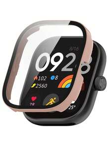 Protective Film Case Compatible With Xiaomi Watch 4 Smart Watch, Anti-Scratch Protective Film Frame Cover, PC Material Shell + Tempered Glass Full Protection - Compatible With Redmi Watch 4 - View 17