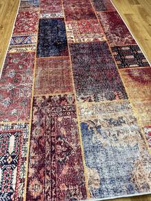 Digitally Printed Non-Slip Washable  And Area Rug Suitable For Living Room, Bedroom, Outdoor, Kitchen Carpet, Modern Design | Modern, Scandinavian, Bohemian And Classic Styles | 100% Polyester - Multicolor - View 7