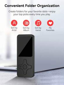 Portable MP3 MP4 Player 1.8-Inch Screen, Digital Audio Music Player With Recording, E-Book, AB Loop Functions, Supports Up To 128GB, Suitable For Sports And Travel - View 3