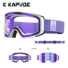 Kapvoe Photochromic Ski Goggles – Anti-Fog Snowboard Goggles (Unisex) – Protective Eyewear Set For Skiing & Snowmobiling - Multicolor - View 14