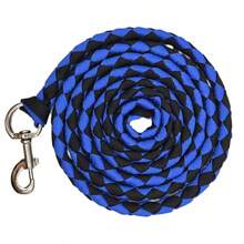2m Braided Horse Lead Rope With 360° Rotating Metal Snap Hook, Nylon Woven Horse Lead Rope, Outdoor Horse Training, Grazing, Tethering, Equestrian Lead Equipment - Horse Lead Rope - View 10