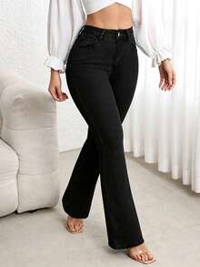 Women Jeans - Black - View 3