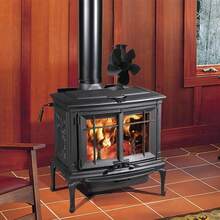 Hot-Selling Heat-Powered Fireplace Fan 5/6 Blades, Quiet Operation, Heat Circulation - View 4