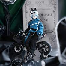 1pc Standardized Time BJD Movable Doll Random Figure Ornament Gift - Multicolor - View 5