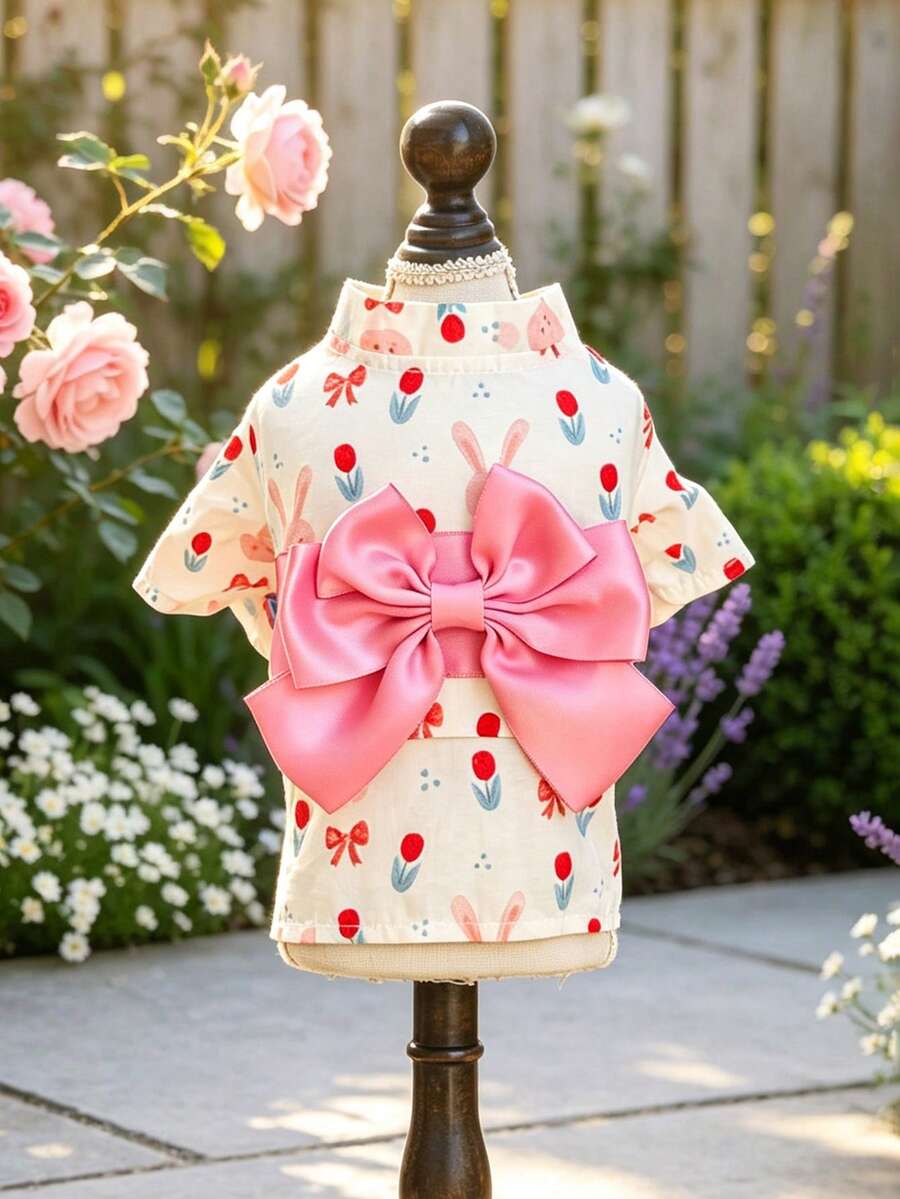 1pc Pet Clothes Outdoor Indoor Apparel Small Dog Puppy European ...