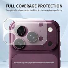 Compatible With Iphone 18 Pro/18 Pro Max, Matte Lens Base Sticker, Effective Anti-Slip, Invisible Protection, Soft PET Material Electrostatic Adsorption For Easy Application, Leaves No Residue. - Clear - View 4