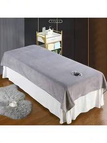 Massage Care Bed Sheet, SPA Beauty Salon Specialized Perforated Bed Sheet - Multicolor - View 1