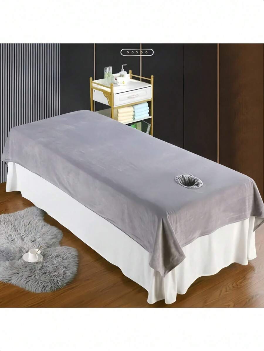 Massage Care Bed Sheet, SPA Beauty Salon Specialized Perforated Bed Sheet - Multicolor - View 1