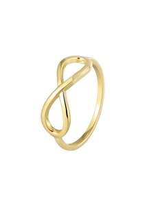 Charm-In Women's Gold-Plated Rings, Infinity Symbol / Hollow Heart / Love Letter Hollow Design, Simple Romantic Style, Suitable For Daily Wear And Dates, Sweet Jewelry Gift For Women - Gold - View 14