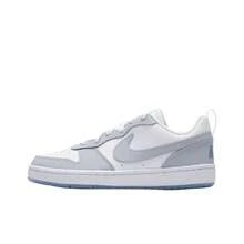 NikeCourt Borough COURT BOROUGH RECRAFT Sepatu Sneakers Gaya Kampus GS yang Nyaman dan Serbaguna, Putih/Abu-abu, Unisex - Putih - View 13