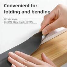 1pc 2m/78.74in Self Adhesive Wall Corner Protector Peel And Stick Flexible Corner Moulding Trim Floor Transition Strip Ceiling - Multicolor - View 11