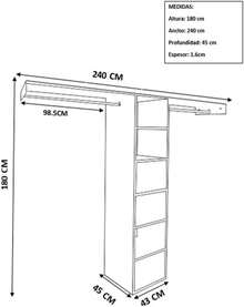 Portable Closets - Black - View 4
