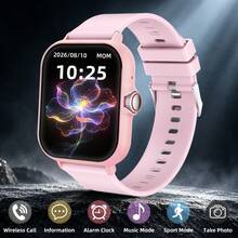AZRTL Exquisite New Smart Watch, Unisex, Supports Wireless Calling, 1.83" Full Touch Screen, Multiple Sports Modes, Fitness Tracker, Sleep Monitoring, Music Playback, Camera Control, Compatible With Android System, Perfect Gift For Friends And Family - View 6