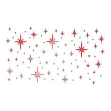 Chrisley 92pcs/Set Star Acrylic Mirror Stickers, Different Sizes Star Pattern, Studio Background Wall Decor, Photography Studio Decoration Supplies - View 11