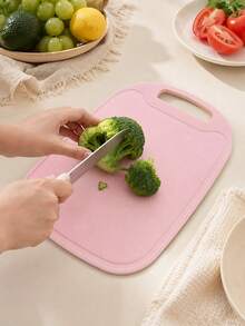 3Pcs/2pcs/1pc PP Cutting Board Set,Colorful Kitchen Chopping Boards With Handle,Reusable Food Prep Boards For Fruit, Vegetables,Meat, Bread,Lightweight Kitchen Cutting Mats,Home Cooking Kitchen Accessories - Multicolor - View 14