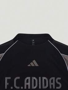 Adidas Men's ST TIRO PISTE Knit Pullover Sweatshirt KX2847 - Black - View 3