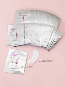 10 Pairs Grafted Eyelash Extension Patches, Eyelash Extension Tools, Eyelash Extension Pads, Lint-Free Eye Patches, Gentle And Non-Irritating, Suitable For All Eye Types, For Eyelash Extension - White - View 9