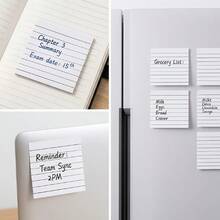 240pcs Self-Adhesive Portable Note Markers: Lined Learning Memo Pads, Suitable For Planning, Home And Office Use - one-size - View 5