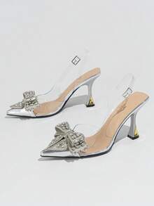Women Pumps - Silver - View 5