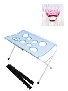Foldable Pet Grooming Sling/Hammock, Small Home Pet Grooming Station Made Of Washable Canvas, Portable Breathable Mesh Design, Pet Grooming Stand, Multi-Functional Home Pet Grooming Auxiliary Tool, Perfect For Nail Trimming, Brushing, Ear Cleaning, Eye Care, Pet Bathing, Medication Application And Veterinary Examination. - View 14