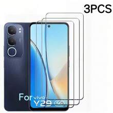 3pcs Tempered Glass Screen Protector For Y29/ Y21 5G / V70 /V70 Elite /X300 Ultra /X300 PRO/ X200 /200 Pro, High Definition 9H Curved Tempered Glass - Clear - View 16