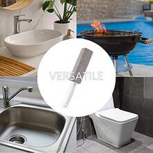 Long Handle Ergonomic Pumice Toilet Cleaning Brush, Portable Dirt Removal Tool For Bathroom, Sink, Pool, Surface- With Hook, Suitable For Hotel, Airbnb And Home Cleaning - Multiple Styles - View 5