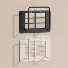 No-Drill Router Bracket, Wall-Mounted Set-Top Box Shelf, Living Room Wall Bracket, Wifi Device Holder, Shelf - Multicolor - View 9
