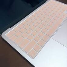 SDYIGOE 1pc English Peach Pink Keyboard Cover, EU And US Layout, Compatible With MacBook Neo 13-Inch (A18) Pro 2026 A3404 256GB 512GB With Touch ID, Comfortable Touch, Anti-Stain, Precise Fit - View 8